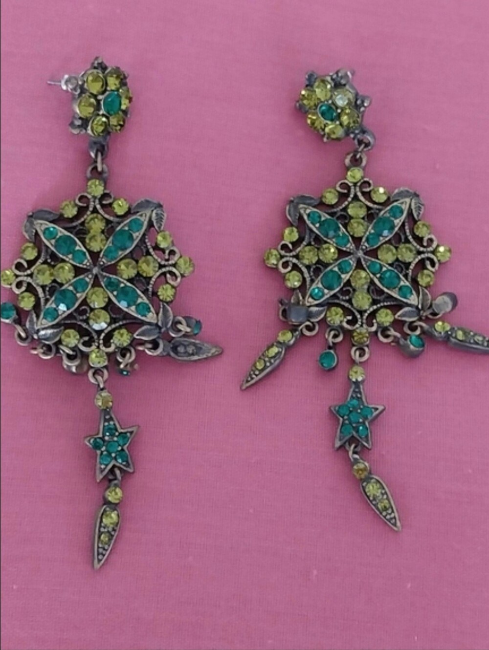 👚🪅 Rhinestone earrings